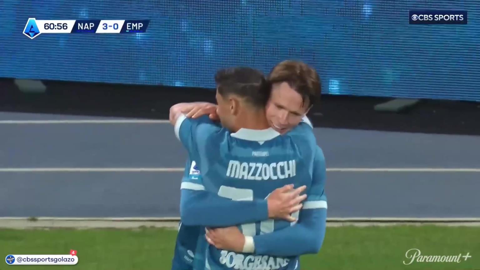 無(wú)敵雙響炮！麥克托米奈甩頭破門梅開(kāi)二度！盧卡庫(kù)傳中送助攻！