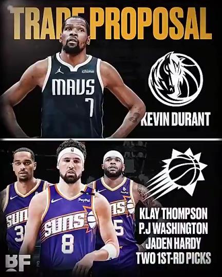 和歐文濃眉組三巨？美媒：獨(dú)行俠可用克萊+PJ+哈迪+倆首輪換KD-